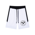 Basketball Shorts White