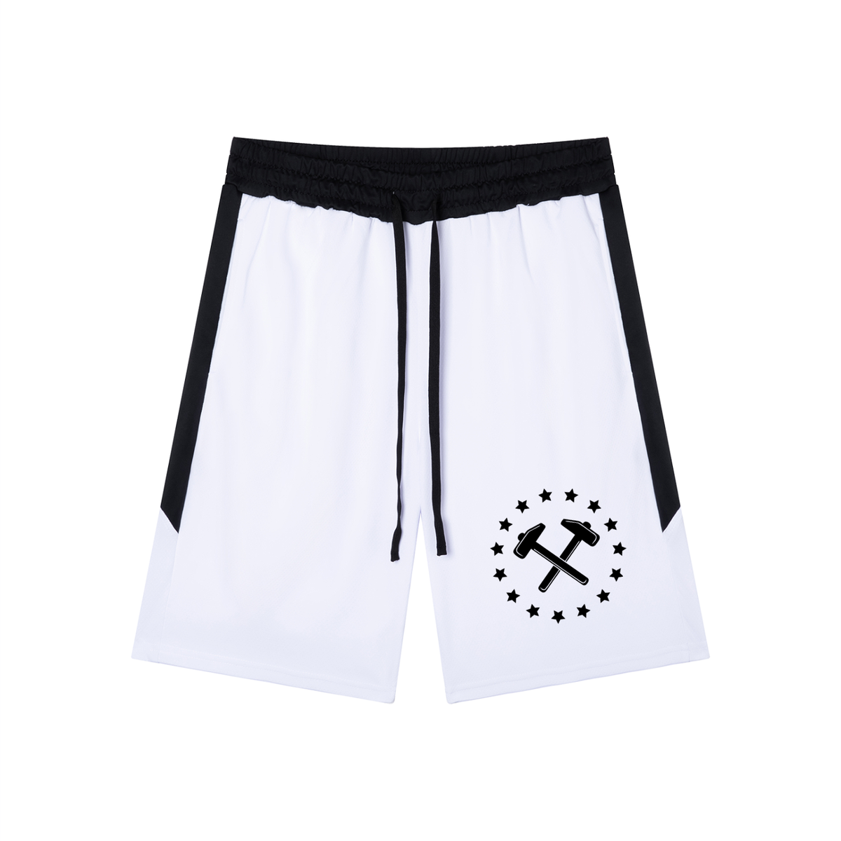 Basketball Shorts White