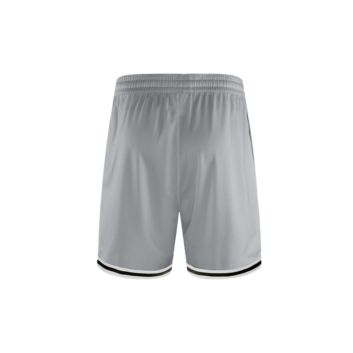 Classic Stripe Trim Basketball Shorts Gray