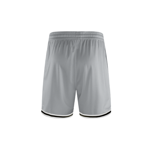 Classic Stripe Trim Basketball Shorts Gray