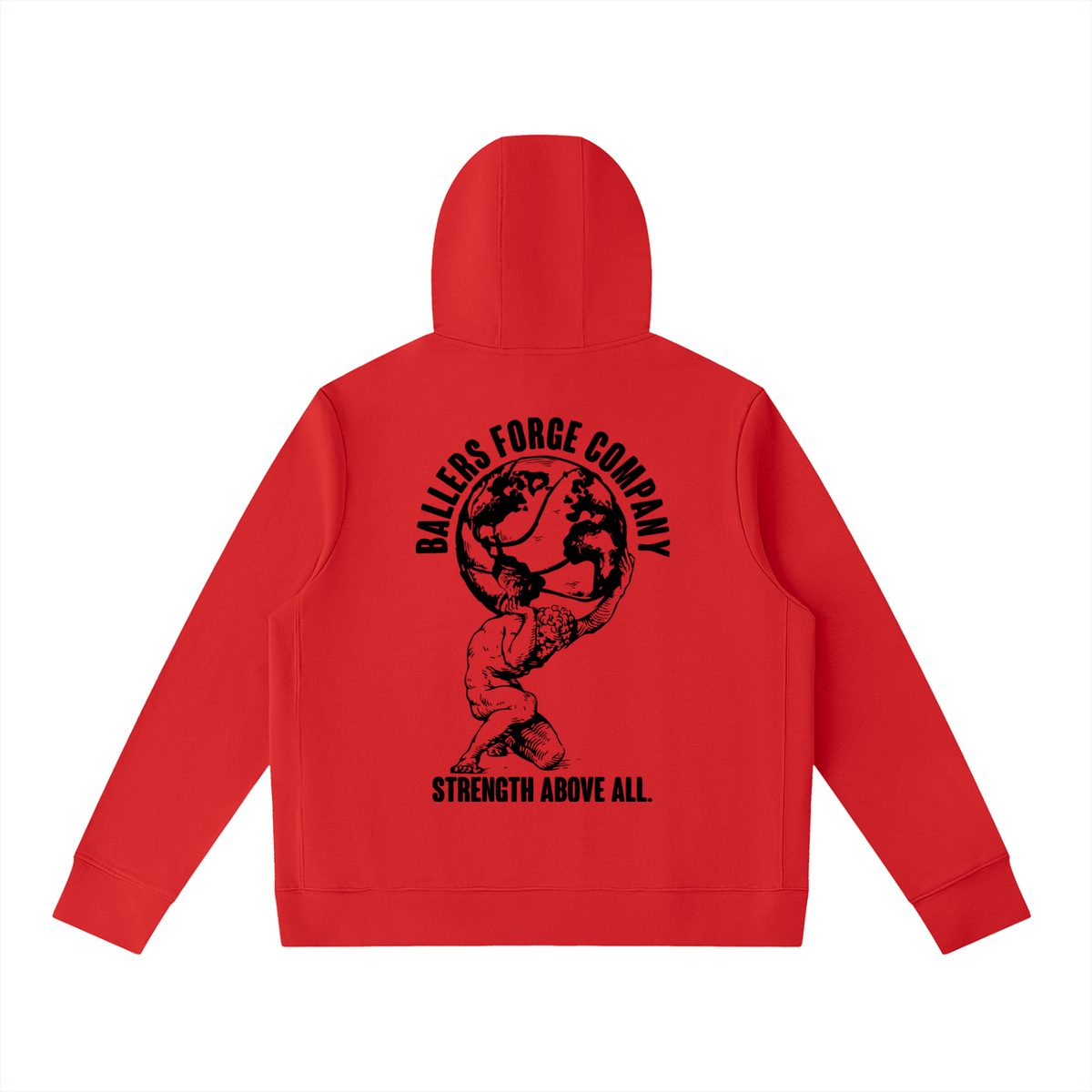 Pullover Hoodie Red