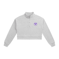 Women's Crop Quarter-Zip Sweatshirt