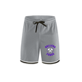 Classic Stripe Trim Basketball Shorts Gray