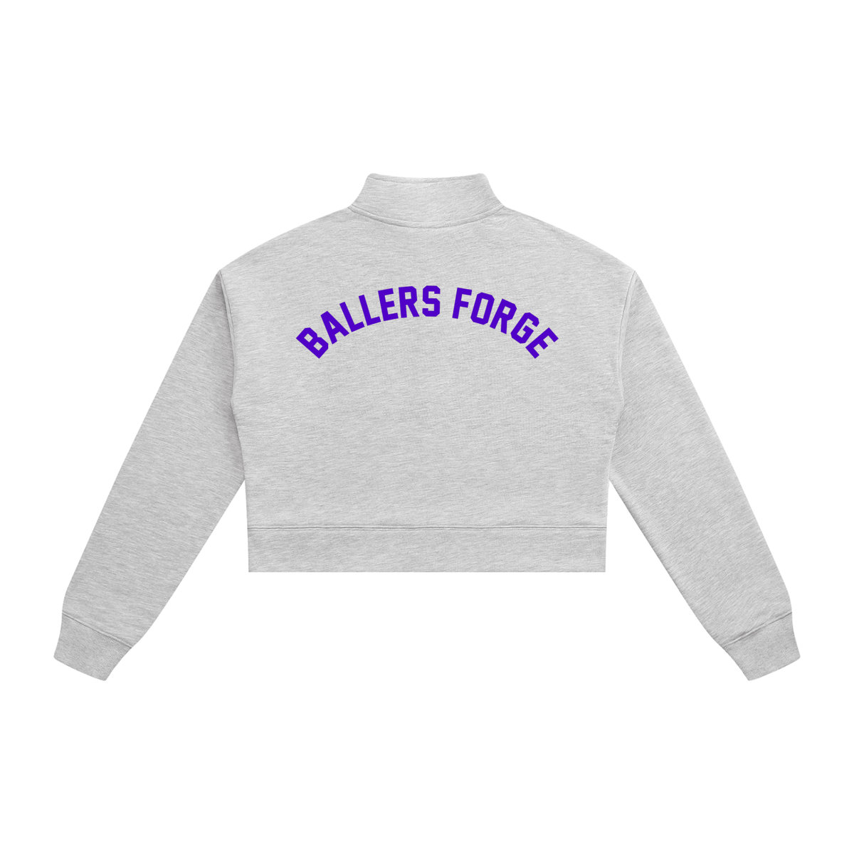 Women's Crop Quarter-Zip Sweatshirt