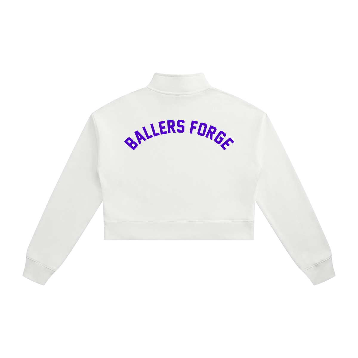 Women's Crop Quarter-Zip Sweatshirt